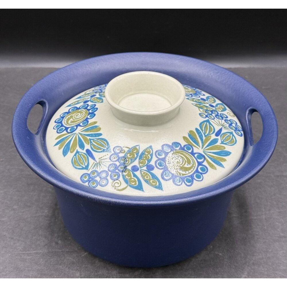 Figgjo Flameware Casserole Norway TOR Viking 1 QT Vulcanus With Lid MCM